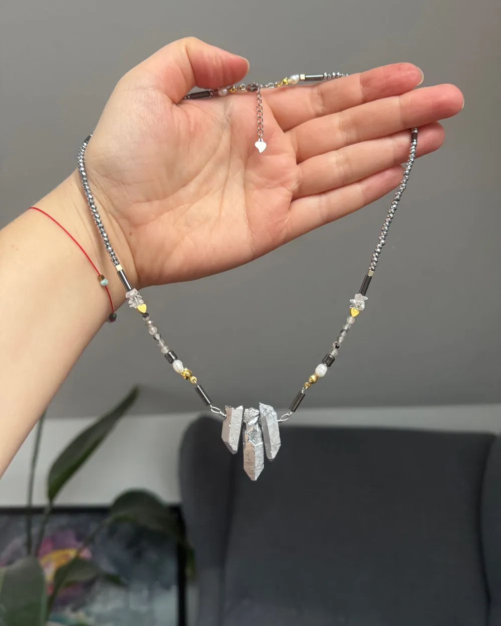 Choker: Kwarc Tytanowy, zdjęcie 2