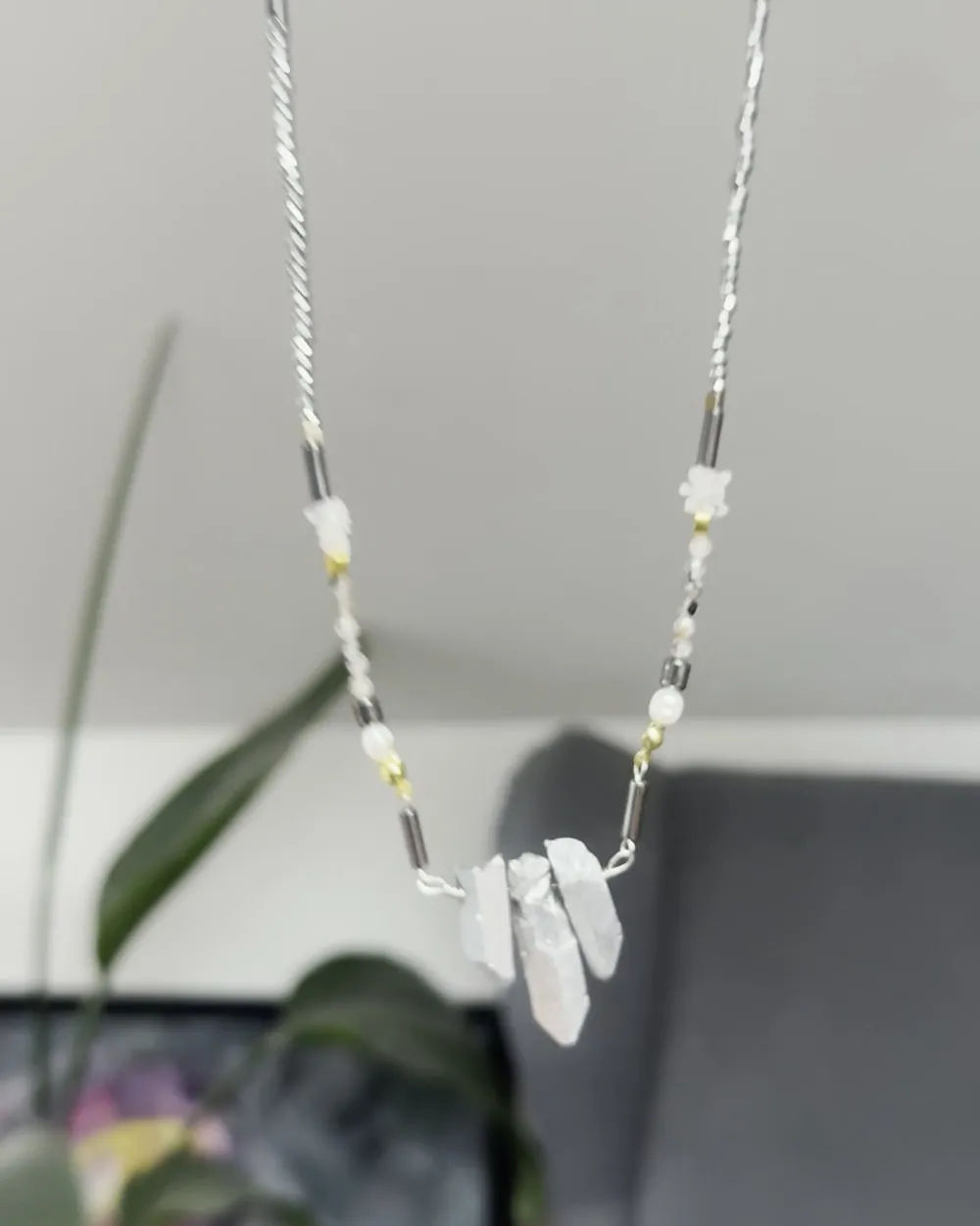 Choker: Kwarc Tytanowy, zdjęcie 3