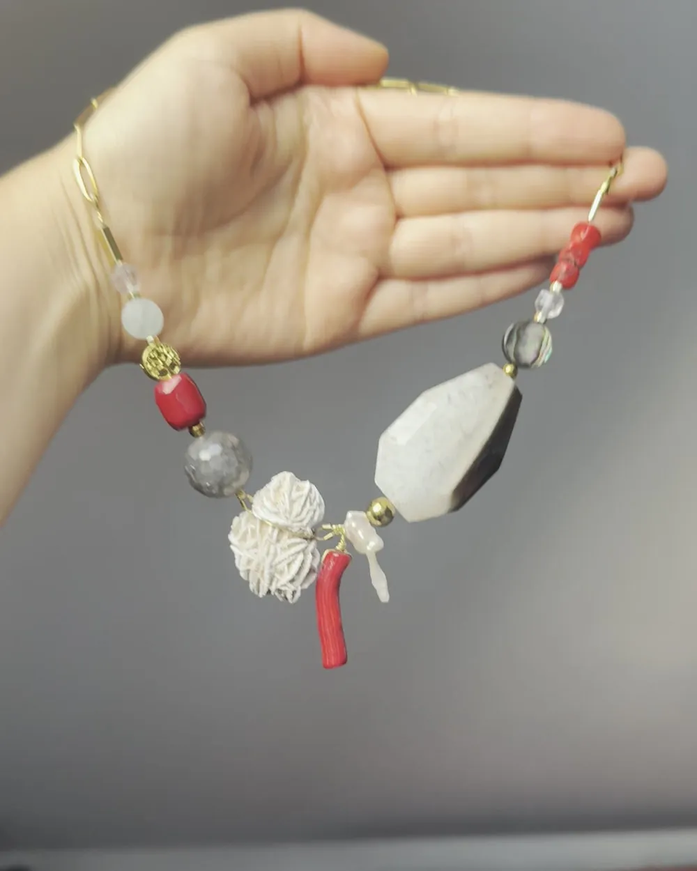 Choker Muszle i Perły, zdjęcie 3