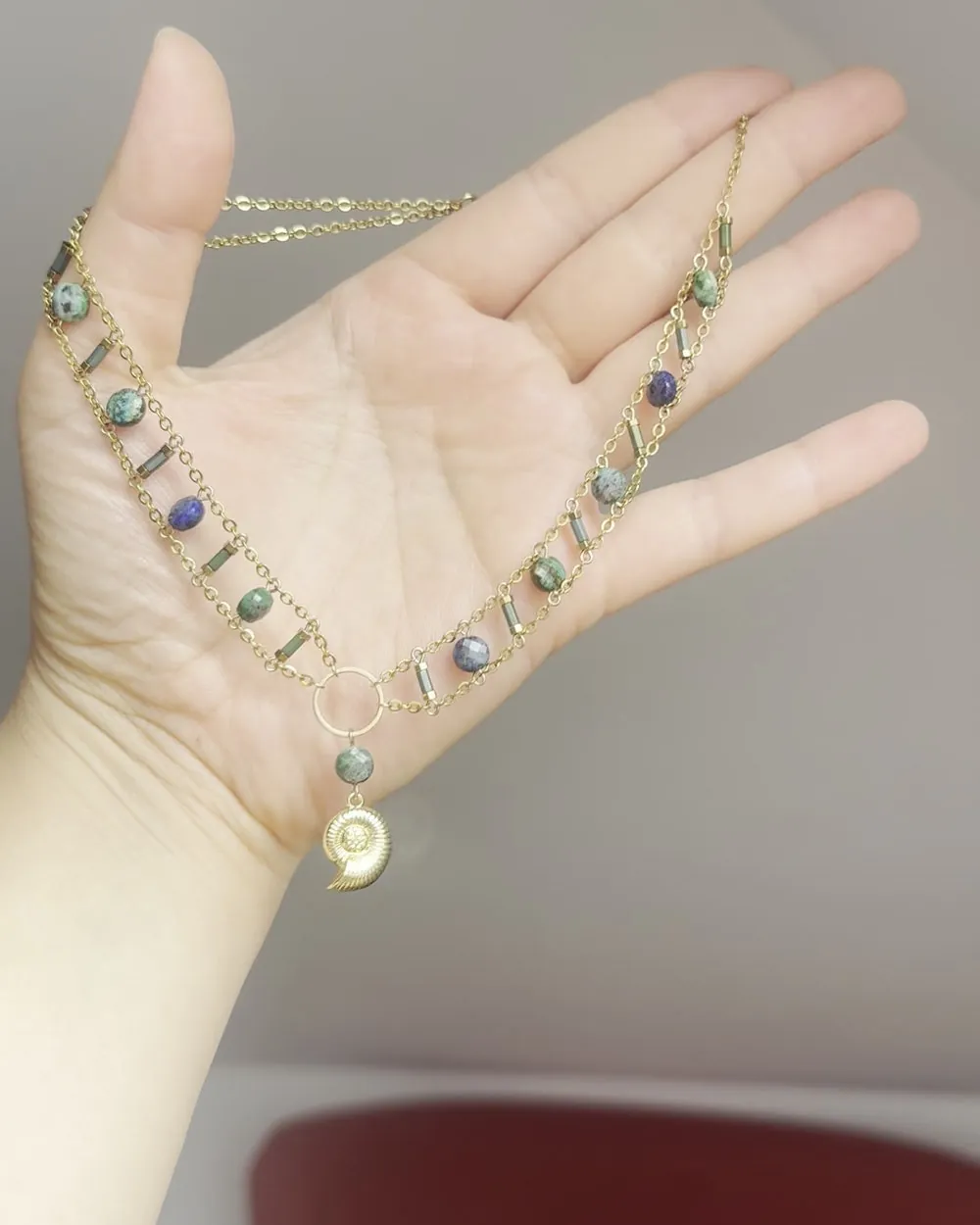 Choker z Jaspisami Oceanicznymi, zdjęcie 3